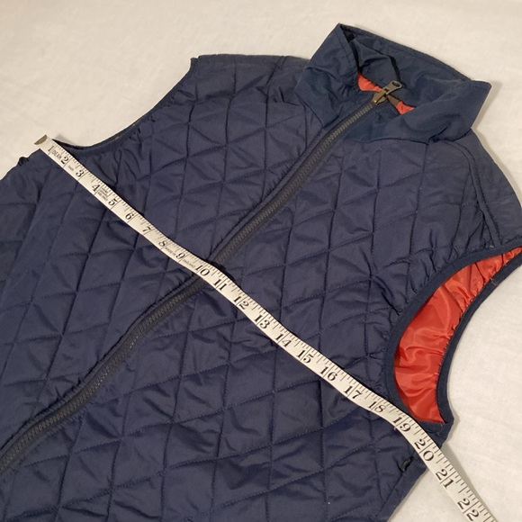London Fog men quilted navy vest S - Picture 11 of 14
